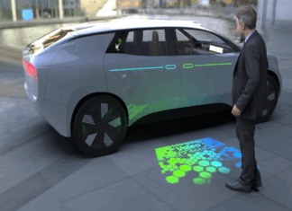 “Infineon Powers Valeo’s Laser Beam-Based Ground Projection Module at 2026 Auto Beijing Infineon Valeo Laser Projection 2026