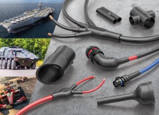 HellermannTyton Heat Shrink Shapes from Lane Electronics Protect Demanding Interconnects HellermannTyton Heat Shrink Shapes