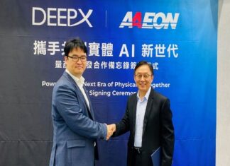 AAEON, DEEPX Deepen Edge AI Mass Production Partnership at COMPUTEX 2026 AAEON DEEPX edge AI partnership 2026