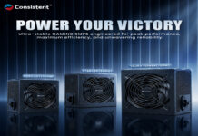 Consistent Infosystems Launches High-Performance Gaming PSUs Consistent Infosystems Gaming PSUs