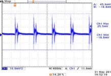 High-Frequency Noise in the Buck Regulator VOUT Ripple Measurement VOUT Ripple Measurement
