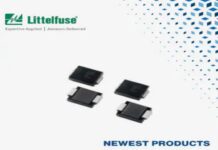 Mouser Adds Littelfuse TP5.0SMD-FL TVS Diodes for Automotive Circuit Protection Littelfuse TP5.0SMD-FL TVS Diodes