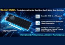HighPoint Unveils Rocket 7602L Bootable PCIe Gen5 M.2 AIC HighPoint Rocket 7602L