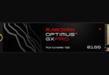 SANDISK Optimus GX PRO 8100 and SANDISK Optimus GX 7100 SSDs now Available in India SANDISK Optimus GX PRO 8100