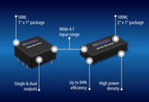 New 50W & 100W DC/DC Converters Deliver High Power Density 50W and 100W DC/DC converters