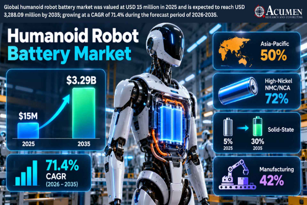 Humanoid Robot Battery Market: Energy Storage & the Future of Physical AI Humanoid Robot Battery Market